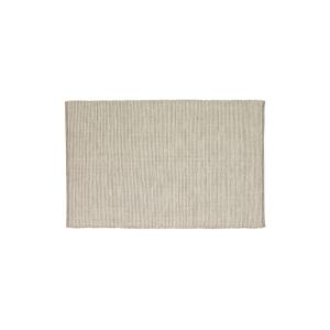 Tapis en coton beige