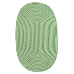 Tapis en coton eff cordage vert basilic 50x80