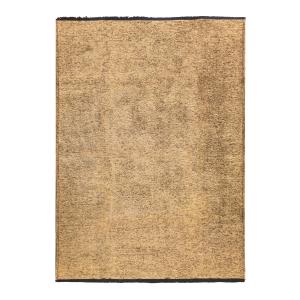 Tapis en coton et polyester lavable tissé plat beige 160x23…