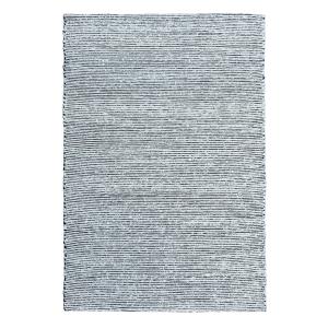 Tapis en coton recyclé tissé à la main gris 160 x 230