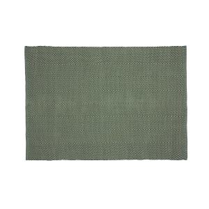 Tapis en coton vert 120x180cm