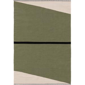Tapis en coton vert 60x100