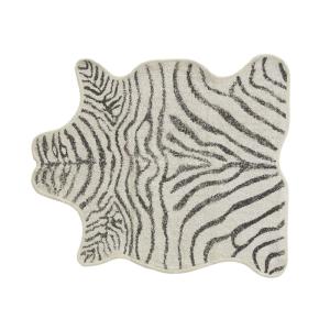 Tapis en coton zèbre
