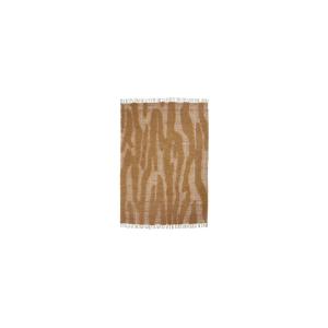 Tapis en fibres naturelles marron 200x140 cm
