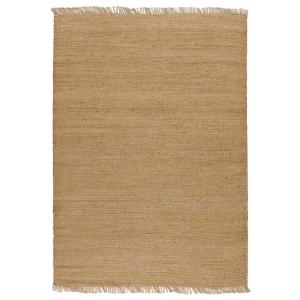 Tapis en jute beige 120x170 cm