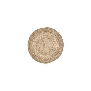 Tapis en jute clair D90 cm