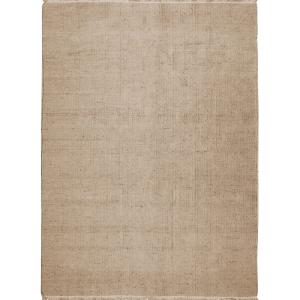 Tapis en jute coton avec franges natural 160x230