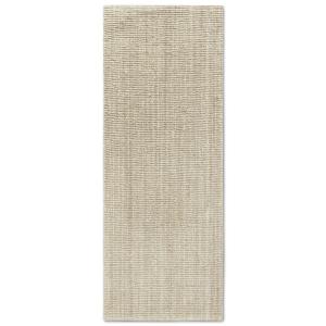 Tapis en Jute crème 80x200cm