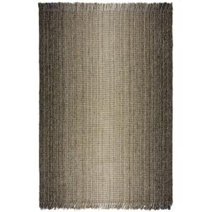 Tapis en jute et laine gris ombre 160 x 230