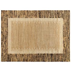 Tapis en jute, laine et coton 150x210 cm