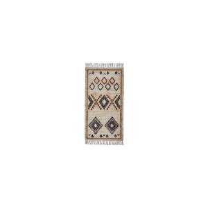 Tapis en jute multicolore 140x70 cm