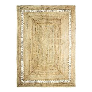 Tapis en jute vague naturel 120x170