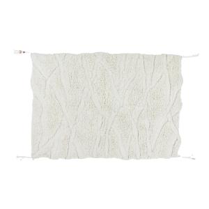 Tapis en laine blanc lavable 170x240