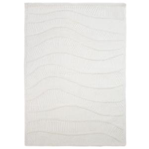 Tapis en laine blanche 200x290cm