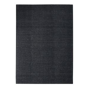 Tapis en laine coton bleu gris 120x170 cm