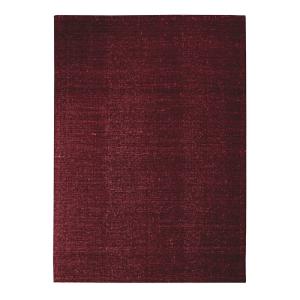 Tapis en laine  coton rouge foncé 160x230