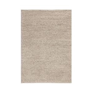 Tapis en laine effet bulle beige 160x230cm