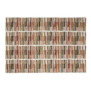 Tapis en laine et coton tufté à motifs multicolores 160x230…