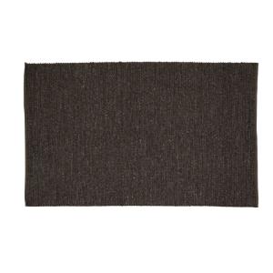 Tapis en laine gris chiné 170 x 120 cm