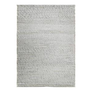 Tapis en laine, jute coton tresse naturel 120x170