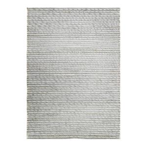 Tapis en laine, jute et coton tresse naturel 120x170