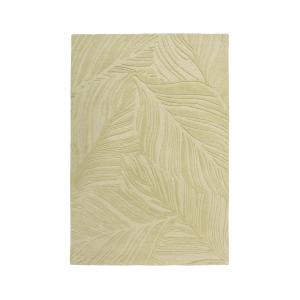 Tapis en laine motif floral sauge 200x290cm