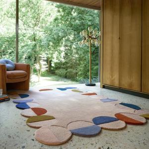 Tapis en laine multicolore 160x230cm