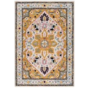 Tapis en laine multicolore