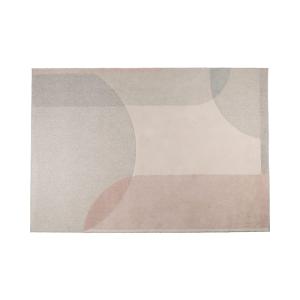 Tapis en laine rose 200X300