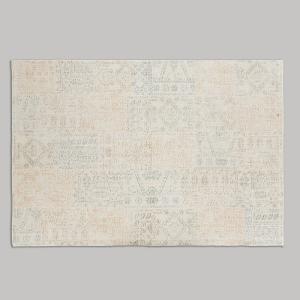 Tapis en laine tuftée et motif ethnique multicolore 160x230