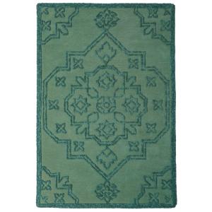 Tapis en laine vert clair 160x230cm