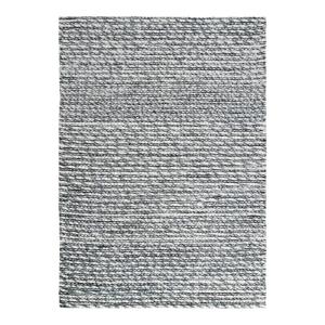 Tapis en laine viscose gris clair 120x170