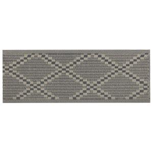 Tapis en matériaux synthétiques marron 105x60cm