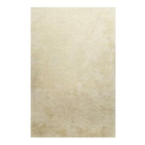 Tapis en microfibre dense beige doré 160x230 cm