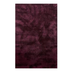 Tapis en microfibre dense bordeaux 160x230 cm
