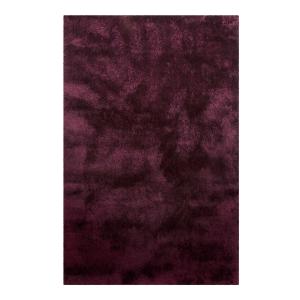 Tapis en microfibre dense bordeaux 200x290 cm