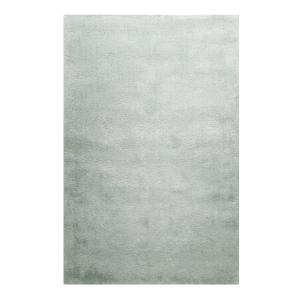 Tapis en microfibre dense gris-vert 120x170 cm