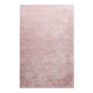 Tapis en microfibre dense rose 120x170 cm