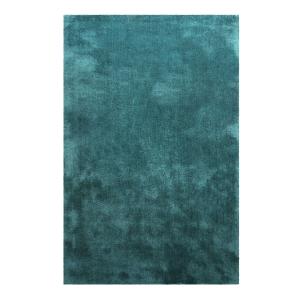 Tapis en microfibre dense vert émeraude 130x190 cm