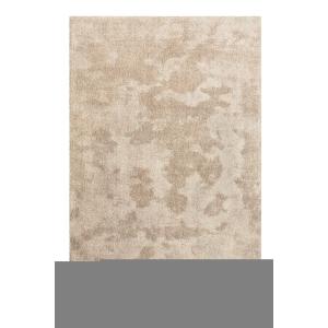 Tapis en microfibre doux et dense beige sable  200x200