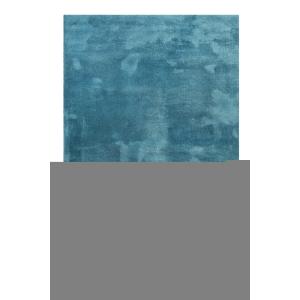 Tapis en microfibre doux et dense bleu pétrole 160x230