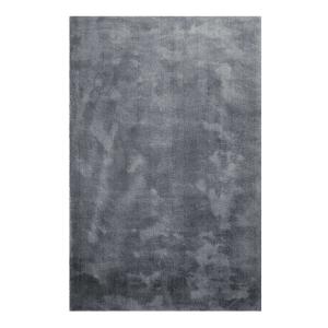 Tapis en microfibre doux et dense gris étain  120x170