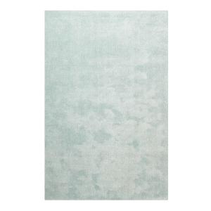 Tapis en microfibre doux et dense vert d'eau clair  160x230