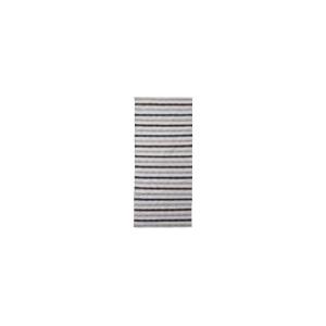 Tapis en polyester gris 200x90 cm