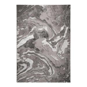 Tapis   en polypropylène argenté 160x230