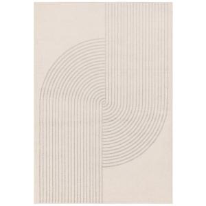 Tapis en polypropylène beige 120x170 cm