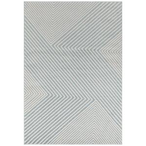 Tapis en polypropylène bleu ciel 120x170 cm
