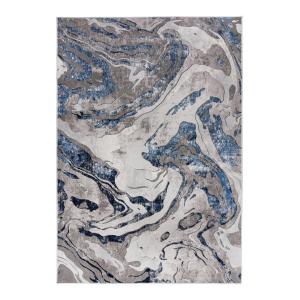 Tapis   en polypropylène bleu marine 120x170