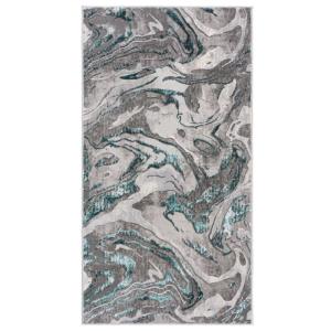 Tapis   en polypropylène emeraude 80x150