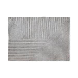 Tapis en polypropylène recyclé marron et beige 230x160x1 cm…